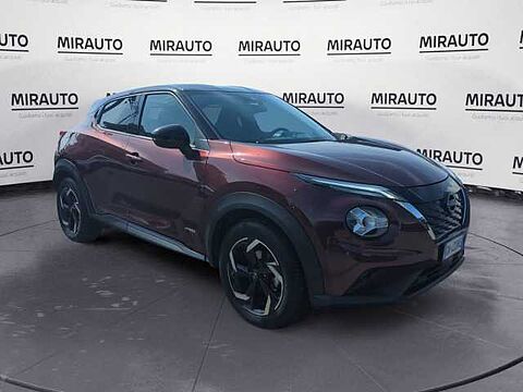 Nissan Juke 1.6 HEV N-Connecta Auto Bordeaux