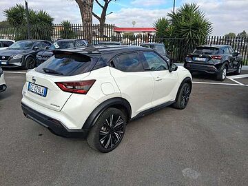 Nissan Juke 1.0 DIG-T 114 CV DCT N-Design BIANCO TETTO NERO