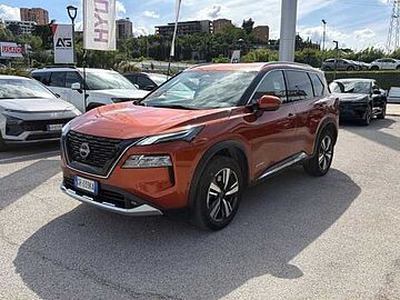Nissan X-Trail 1.5 HEV e-4orce Tekna Auto Bordeaux