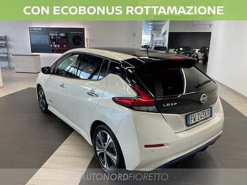 Nissan Leaf n-connecta 40kwh 150cv BIANCO