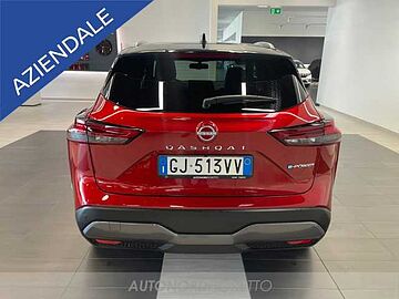 Nissan Qashqai 1.5 e-power tekna+ 2wd Fuji sunset red/black metallic