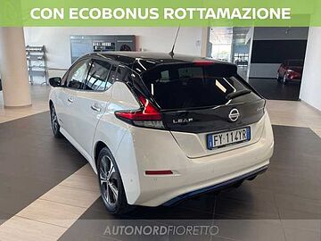 Nissan Leaf e+ tekna pro pilot park 62kwh 217cv my19 BIANCO