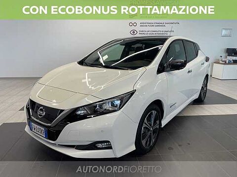 Nissan Leaf n-connecta 40kwh 150cv BIANCO