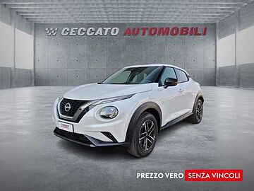 Nissan Juke 1.0 dig-t N-Connecta 114cv Bianco