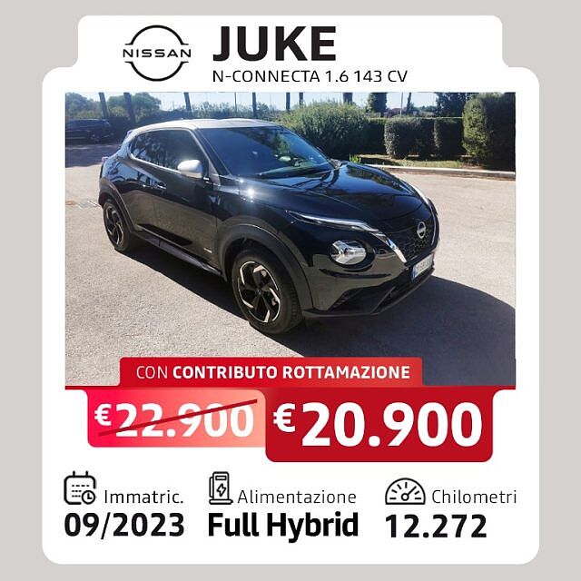 Nissan Juke 1.6 HEV N-Connecta