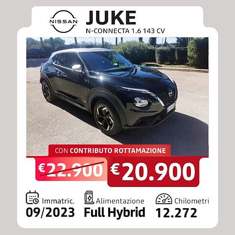 Nissan Juke 1.6 HEV N-Connecta Antracite