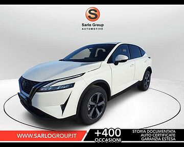 Nissan Qashqai 3&ordf; serie Qashqai MHEV 140 CV N-Connecta white