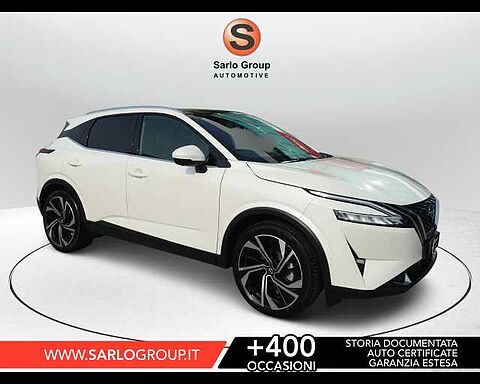 Nissan Qashqai 3&ordf; serie Qashqai MHEV 158 CV Xtronic 4WD Tekna+ white